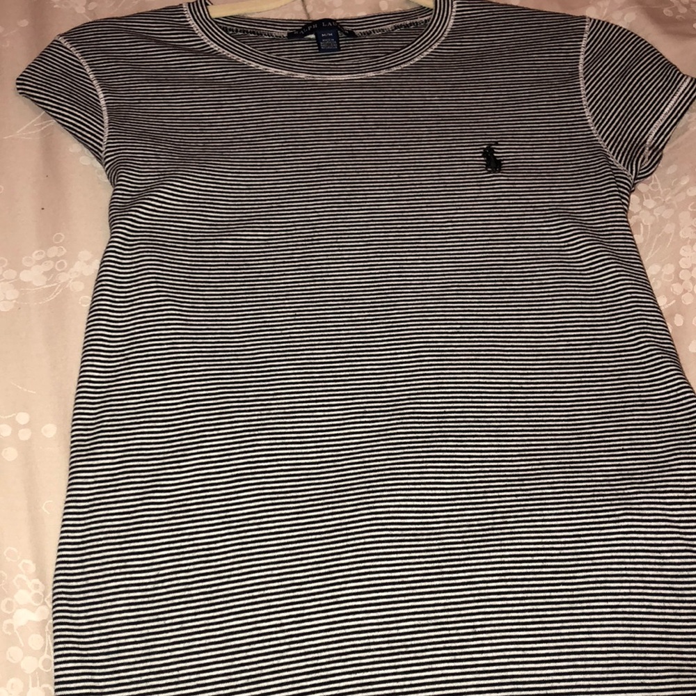Medium Striped Ralph Lauren Short Sleeves Shirt